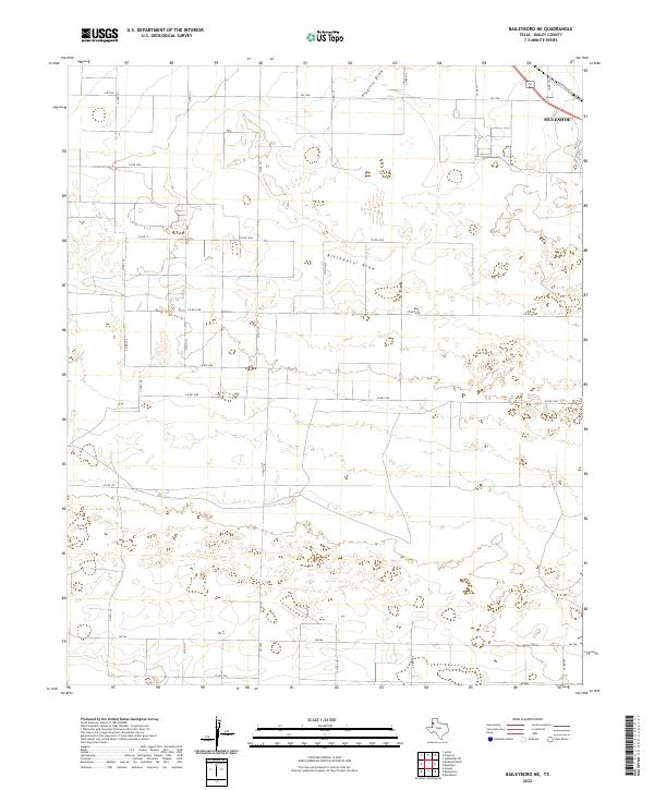 Baileyboro NE topographic map thumbnail