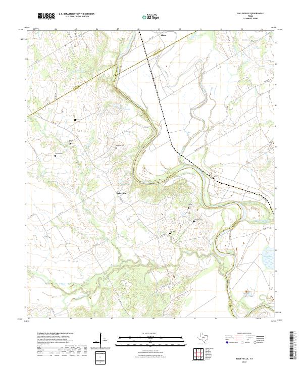 Baileyville topographic map thumbnail