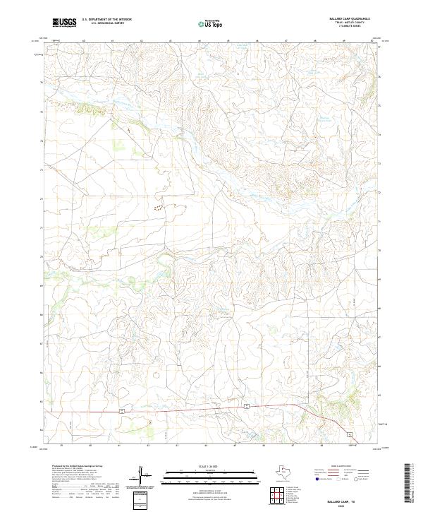 Ballard Camp topographic map thumbnail