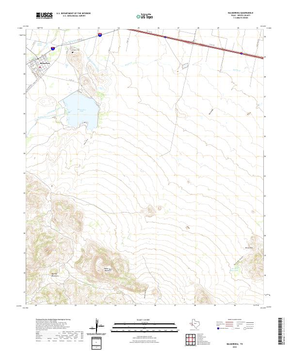 Balmorhea topographic map thumbnail