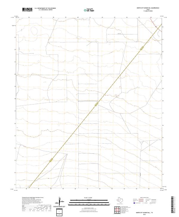 North of Tucker Hill topographic map thumbnail