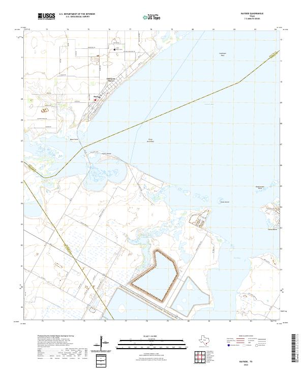 Bayside topographic map thumbnail