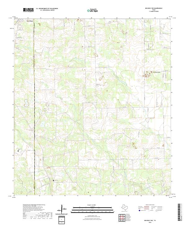 Ben Bolt NW topographic map thumbnail