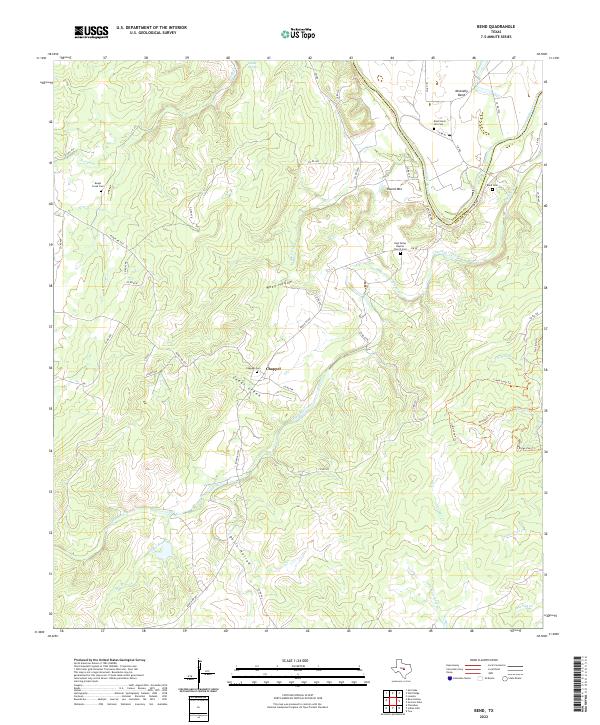 Bend topographic map thumbnail