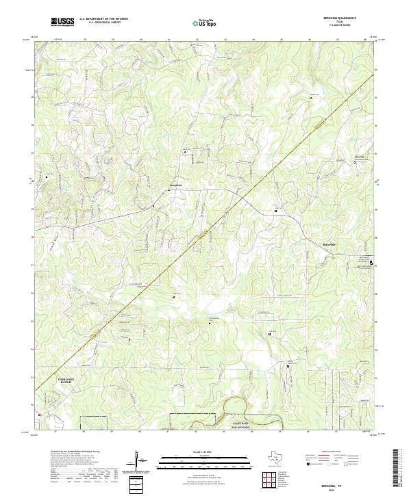 Bergheim topographic map thumbnail