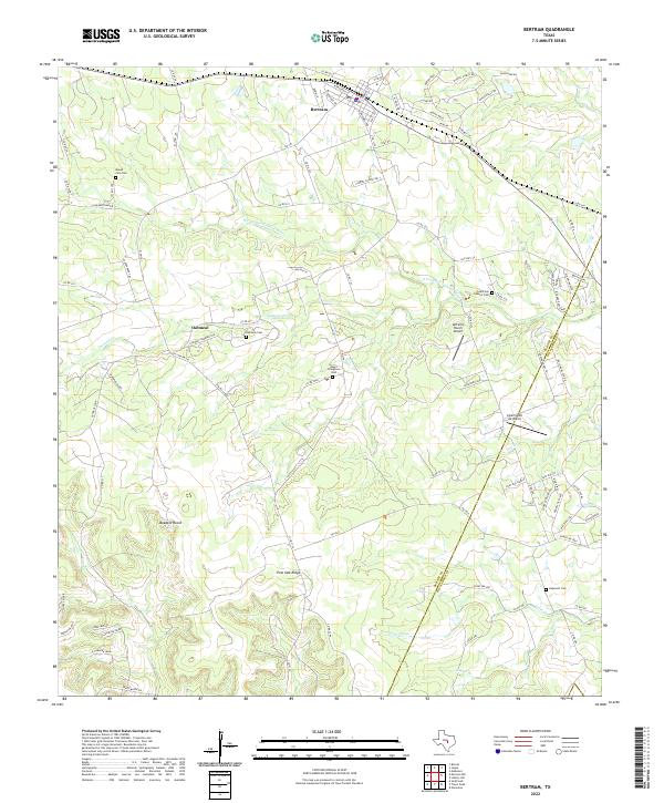 Bertram topographic map thumbnail