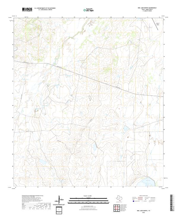 Biel Lake North topographic map thumbnail