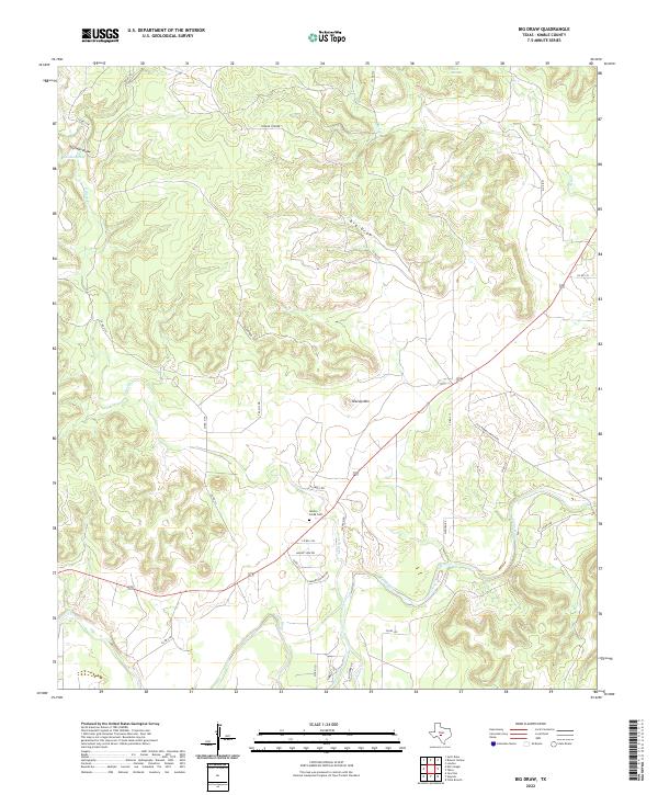 Big Draw topographic map thumbnail