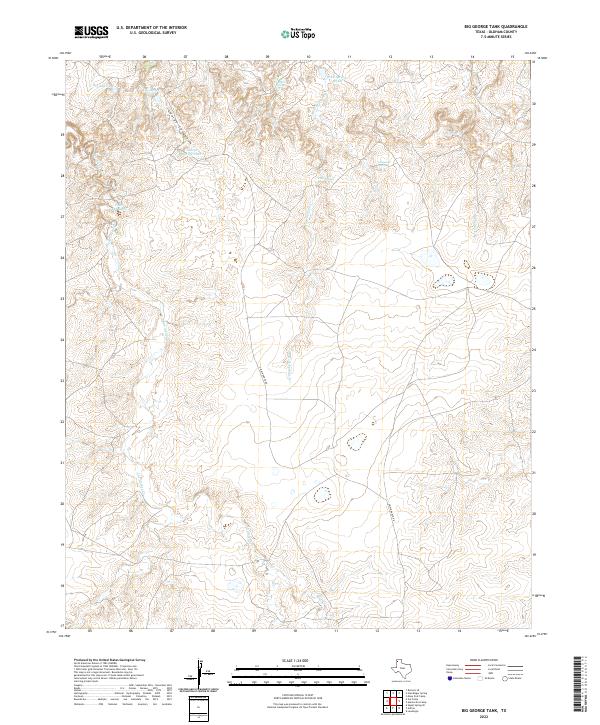 Big George Tank topographic map thumbnail