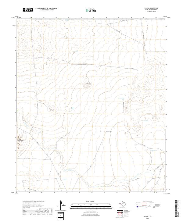 Big Hill topographic map thumbnail