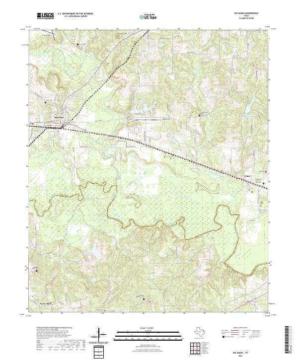 Big Sandy topographic map thumbnail