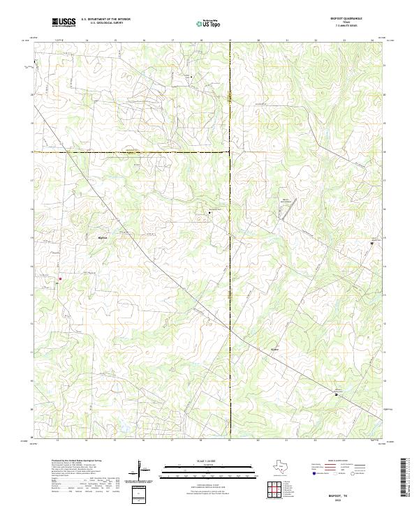 Bigfoot topographic map thumbnail