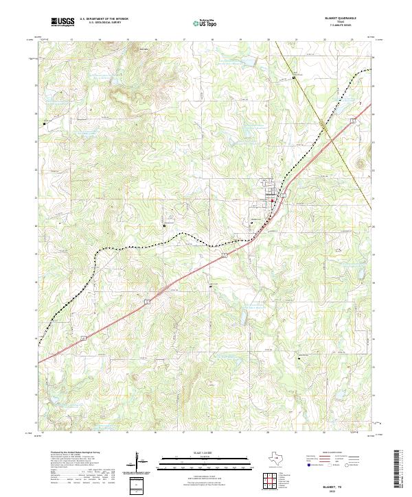Blanket topographic map thumbnail