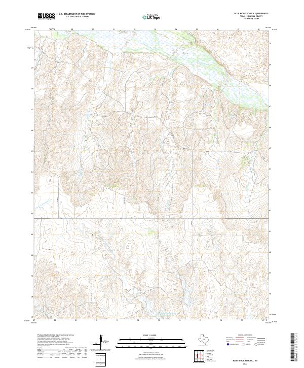Blue Ridge School topographic map thumbnail