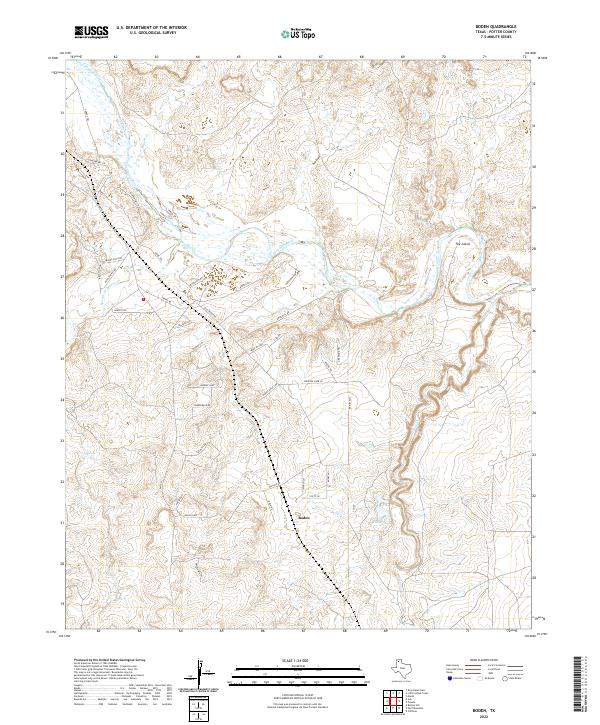 Boden topographic map thumbnail