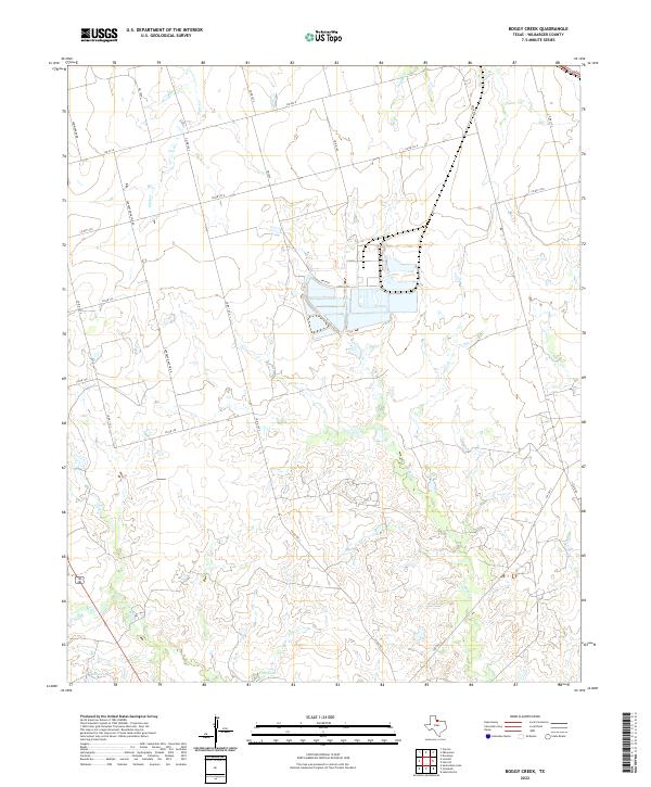 Boggy Creek topographic map thumbnail