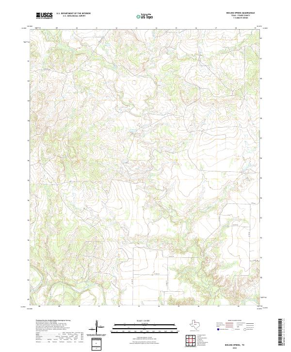 Boiling Spring topographic map thumbnail