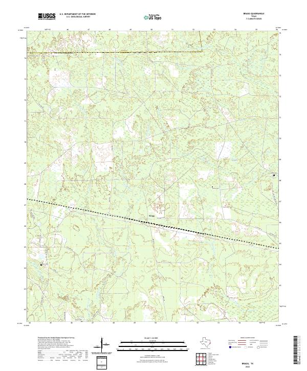 Bragg topographic map thumbnail