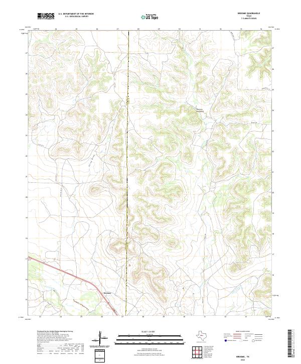 Broome topographic map thumbnail