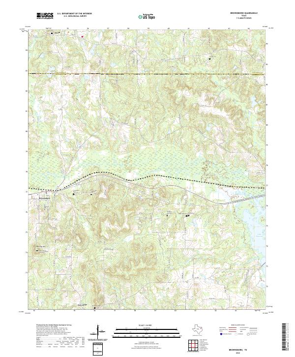 Brownsboro topographic map thumbnail