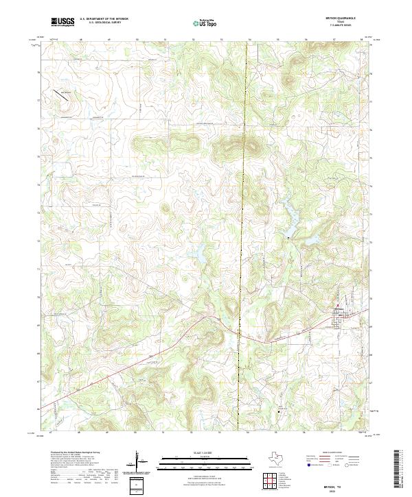 Bryson topographic map thumbnail