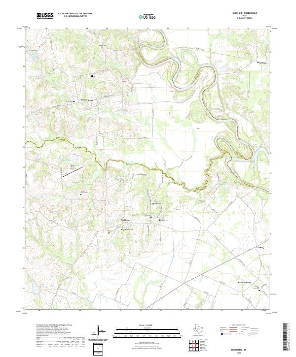 Buckhorn topographic map thumbnail