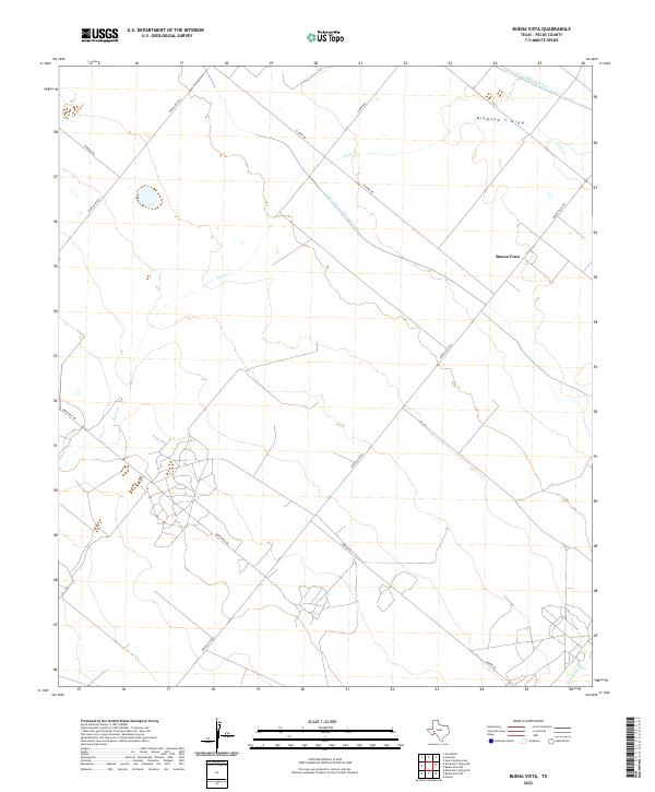 Buena Vista topographic map thumbnail