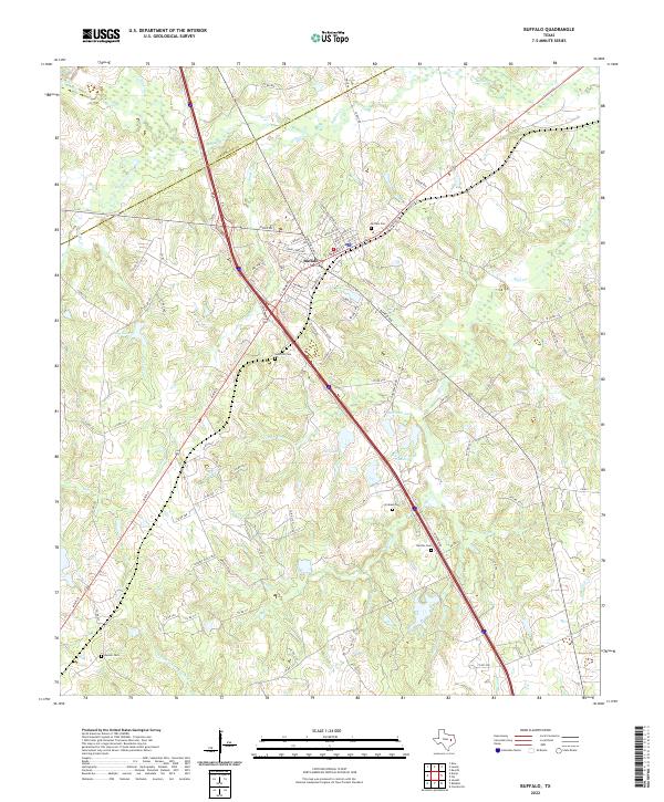 Buffalo topographic map thumbnail