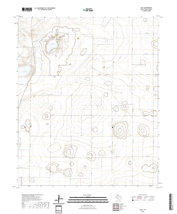 Bula topographic map thumbnail