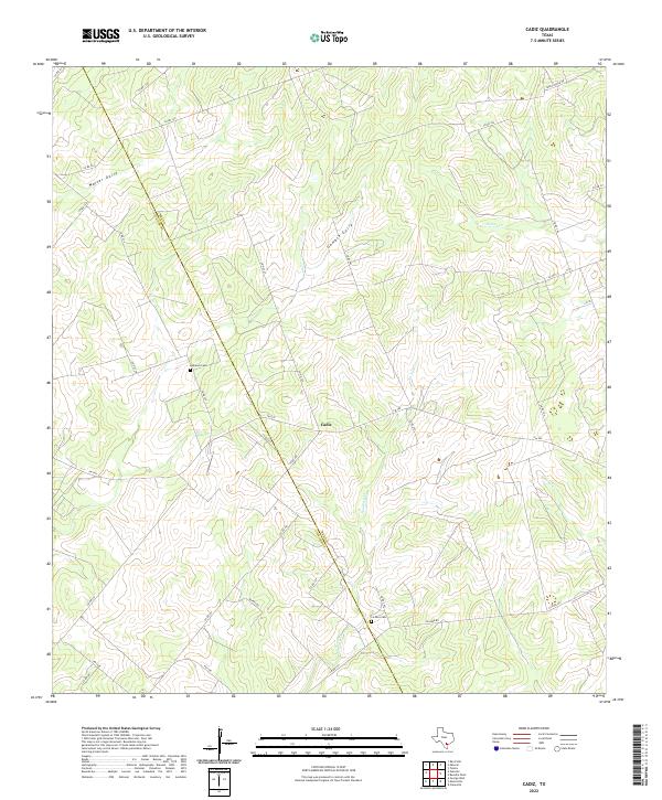 Cadiz topographic map thumbnail