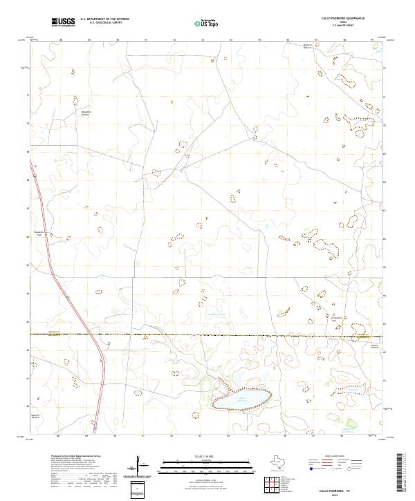 Callo Padrones topographic map thumbnail