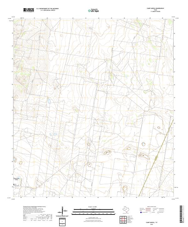 Camp Garcia topographic map thumbnail