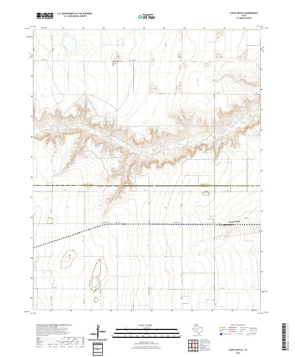 Capps Switch topographic map thumbnail