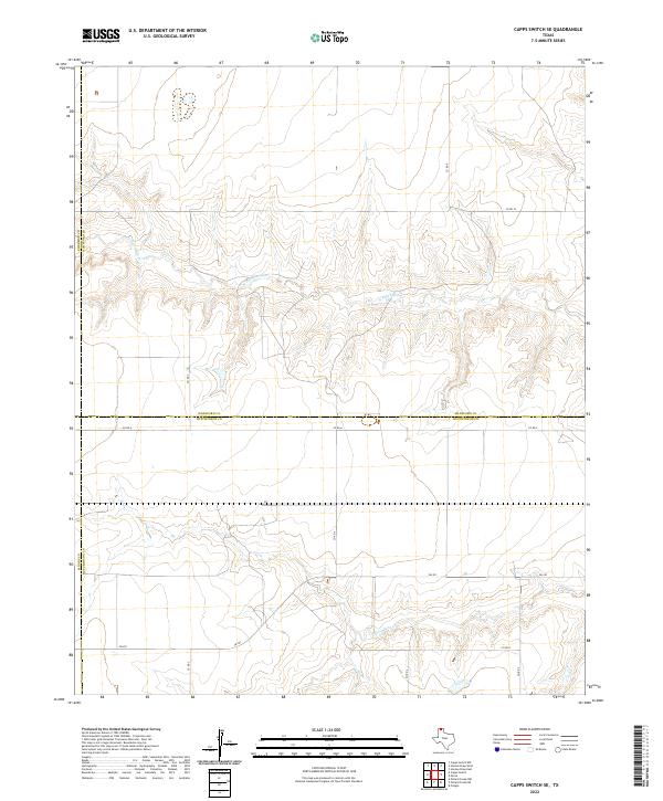 Capps Switch SE topographic map thumbnail