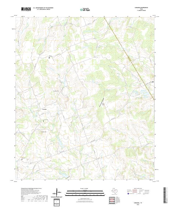 Caradan topographic map thumbnail
