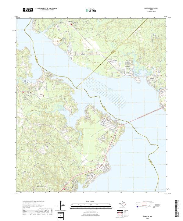 Carlisle topographic map thumbnail