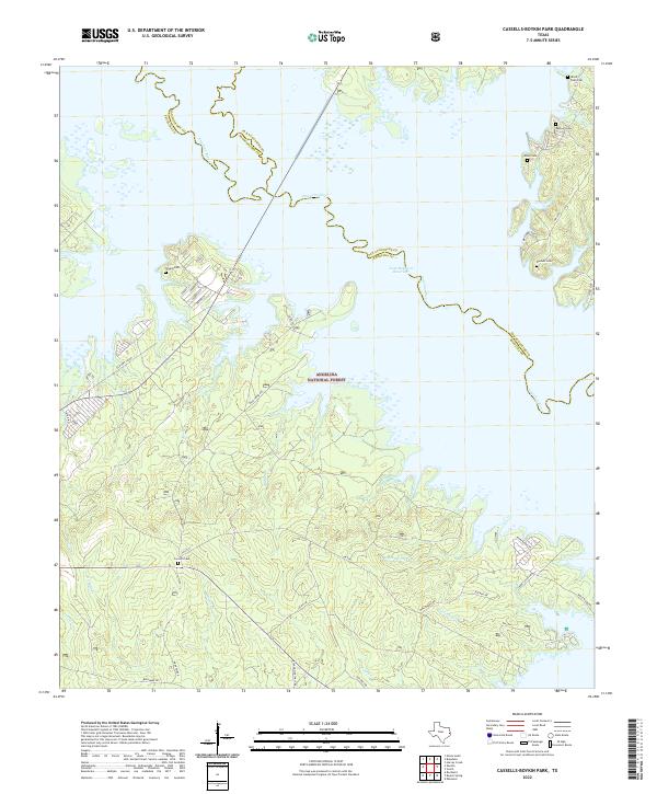 Cassells-Boykin Park topographic map thumbnail