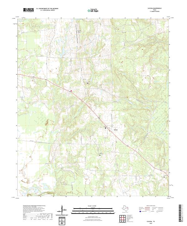 Cayuga topographic map thumbnail