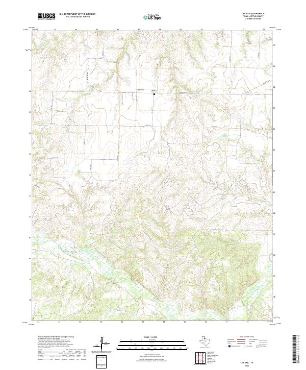 Cee Vee topographic map thumbnail