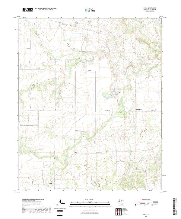 Chalk topographic map thumbnail