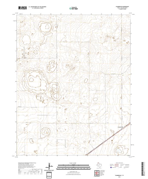 Chamberlin topographic map thumbnail