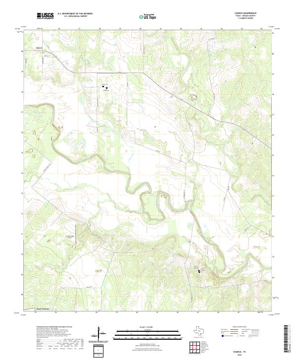 Charco topographic map thumbnail