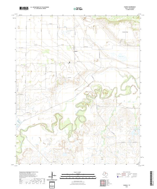 Charlie topographic map thumbnail