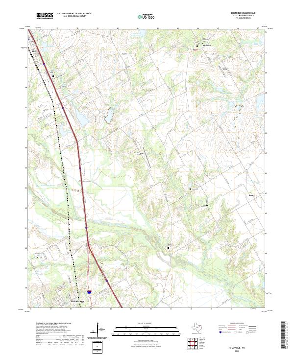 Chatfield topographic map thumbnail
