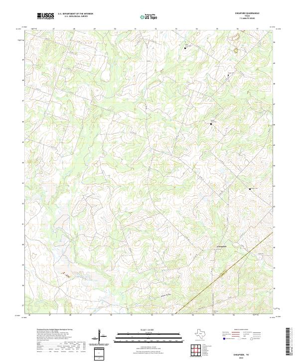 Cheapside topographic map thumbnail