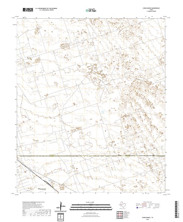 China Ranch topographic map thumbnail