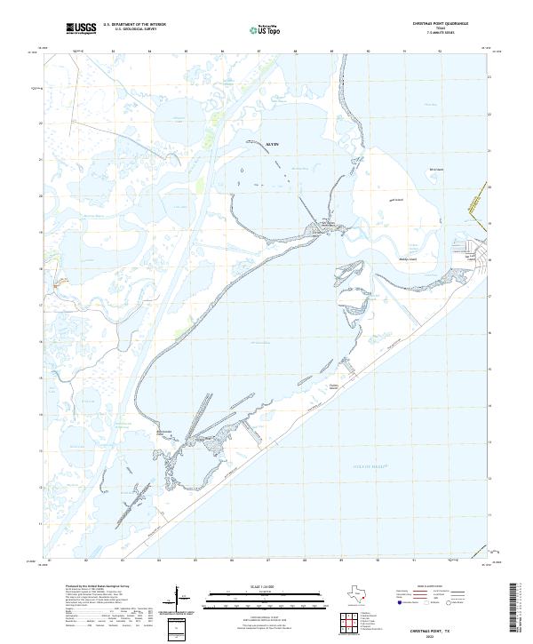 Christmas Point 2022 topographic map thumbnail