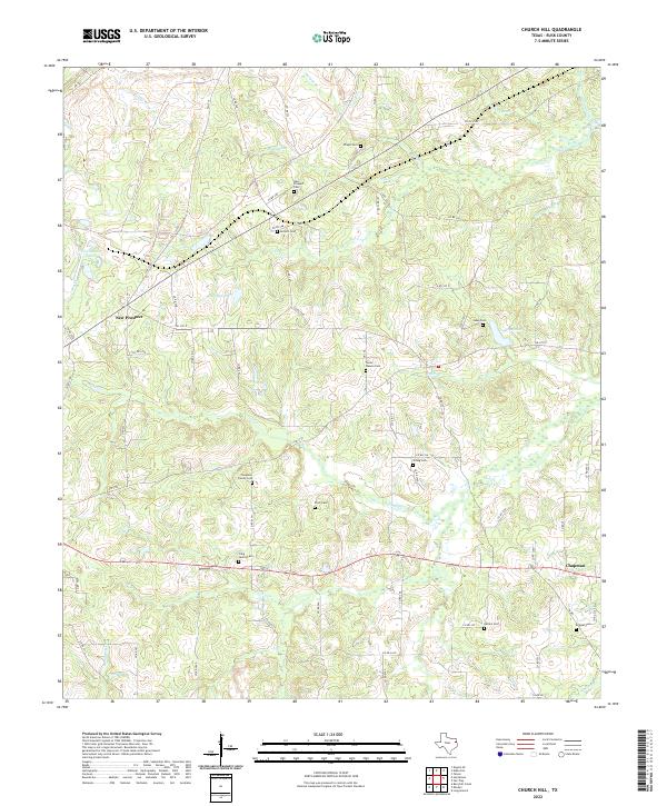 Church Hill topographic map thumbnail