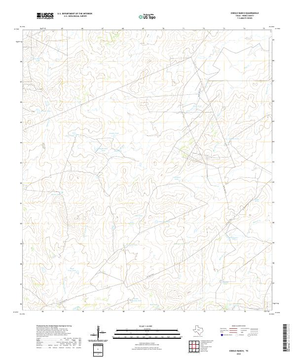Cibolo Ranch topographic map thumbnail