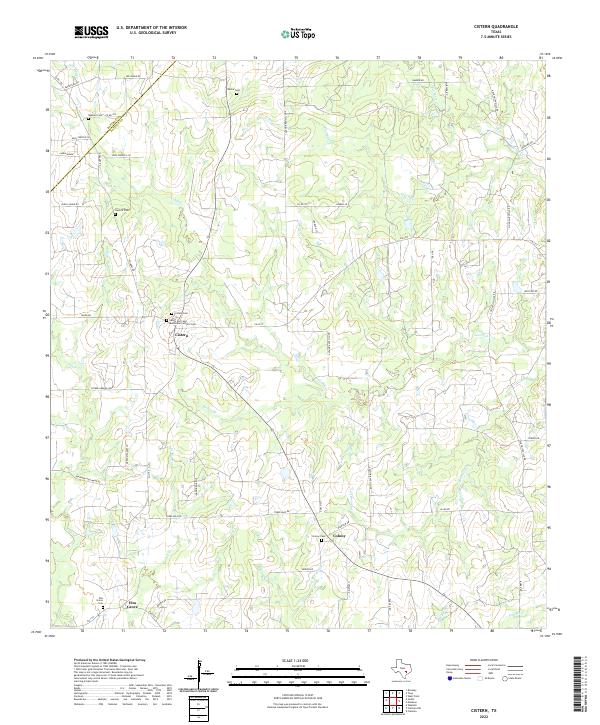 Cistern topographic map thumbnail